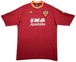 Maillot AS Roma Domicile 2000-01 Kappa Vintage Collector
