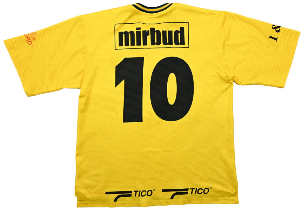 Maillot Ruch Radzionków Extérieur Tico 2000-01 vintage Canal+