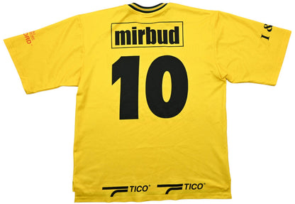 Maillot Ruch Radzionków Extérieur Tico 2000-01 vintage Canal+