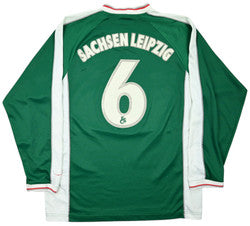 Maillot Sachsen Leipzig 2000-01 Domicile Fan World Vintage L