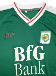 Maillot Sachsen Leipzig 2000-01 Domicile Fan World vintage XL