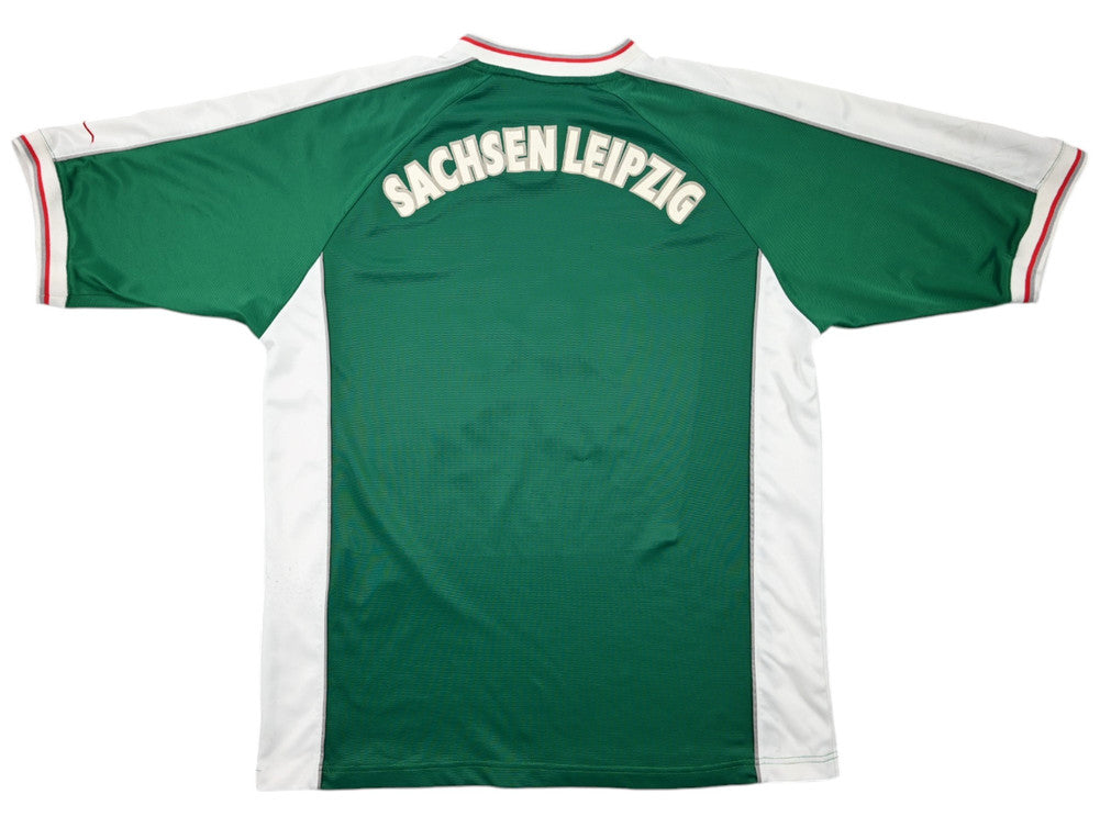 Maillot Sachsen Leipzig 2000-01 Domicile Fan World vintage XL