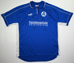 Maillot Stuttgarter Kickers 2000-01 Puma Domicile Vintage Signé