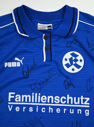 Maillot Stuttgarter Kickers 2000-01 Puma Domicile Vintage Signé