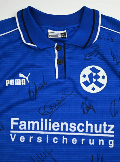 Maillot Stuttgarter Kickers 2000-01 Puma Domicile Vintage Signé