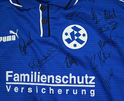 Maillot Stuttgarter Kickers 2000-01 Puma Domicile Vintage Signé