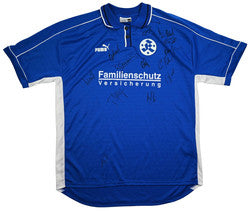 Maillot Stuttgarter Kickers 2000-01 Puma Domicile Vintage Signé