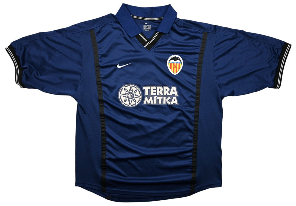 Maillot Valencia Domicile Nike 2000-01 Lopez vintage collector