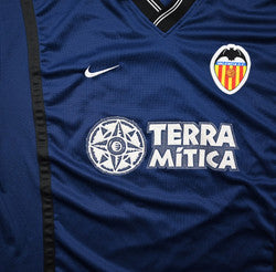 Maillot Valencia Domicile Nike 2000-01 Lopez vintage collector