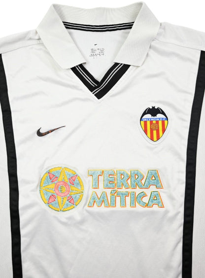 Maillot Valencia Extérieur Nike 2000-01 vintage Terra Mitica