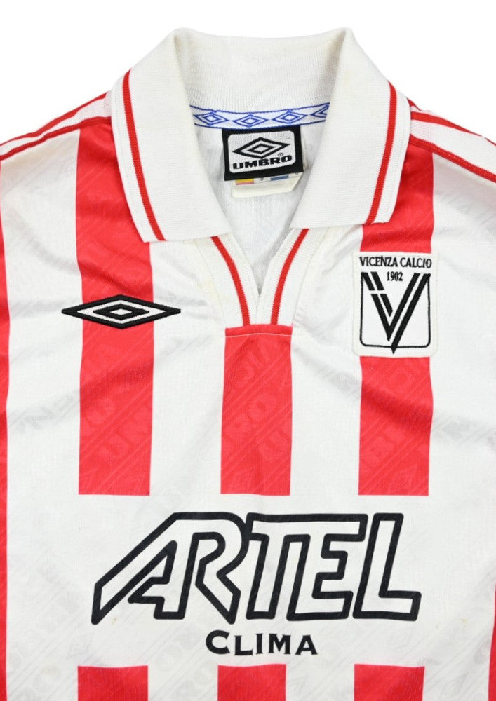 Maillot Vicenza Calcio 2000-01 Umbro Domicile Zauli vintage
