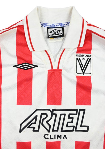 Maillot Vicenza Calcio 2000-01 Umbro Domicile Zauli vintage