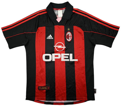 Maillot AC Milan Domicile 2000-02 Adidas vintage Opel