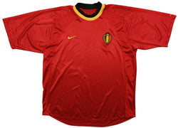 Maillot Belgique Domicile Nike 2000-2002 Vintage | 9/10