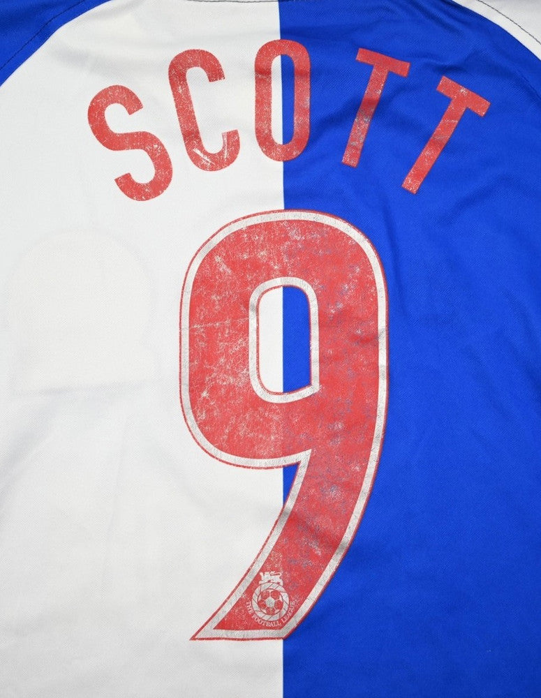 Maillot Blackburn Rovers Domicile Kappa 2000-02 Vintage | SCOTT