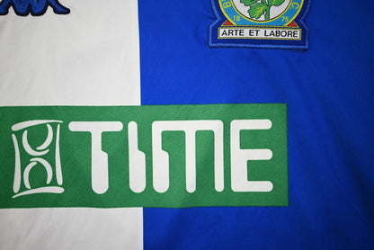 Maillot Blackburn Rovers Domicile Kappa 2000-02 Vintage | SCOTT