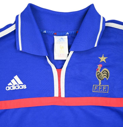 Maillot France Domicile Adidas 2000-02 Zidane Vintage