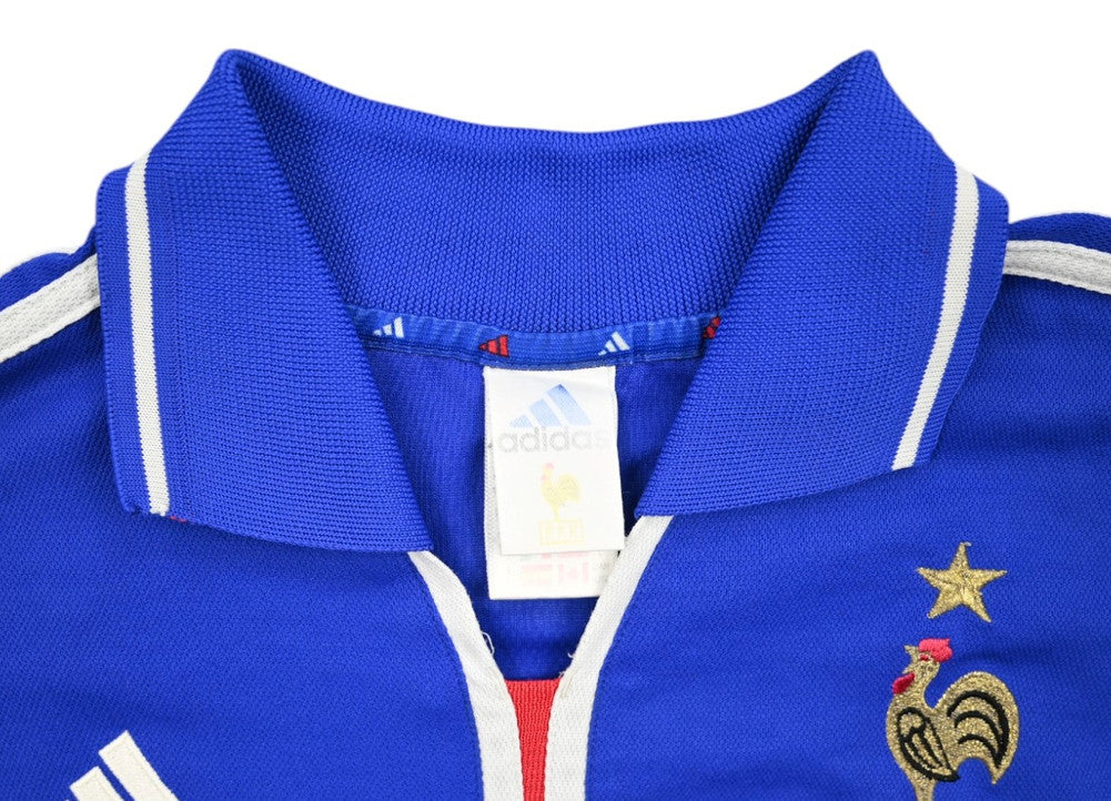 Maillot France Domicile Adidas 2000-02 Zidane Vintage