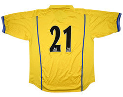 2000-02 LEEDS UNITED #21 SHIRT XL