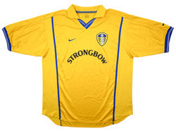 Maillot Leeds United Extérieur Nike 2000-02 Vintage Strongbow