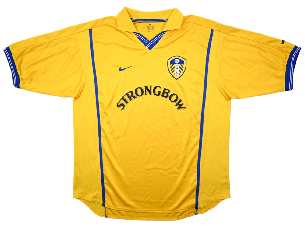 Maillot Leeds United Extérieur Nike 2000-02 Vintage Strongbow