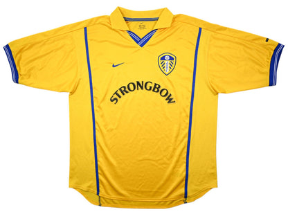 Maillot Leeds United Extérieur Nike 2000-02 Vintage Strongbow