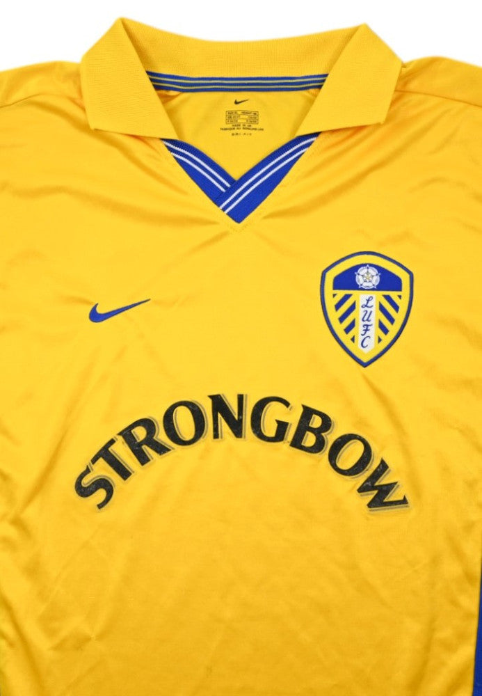 Maillot Leeds United Extérieur Nike 2000-02 Vintage Strongbow