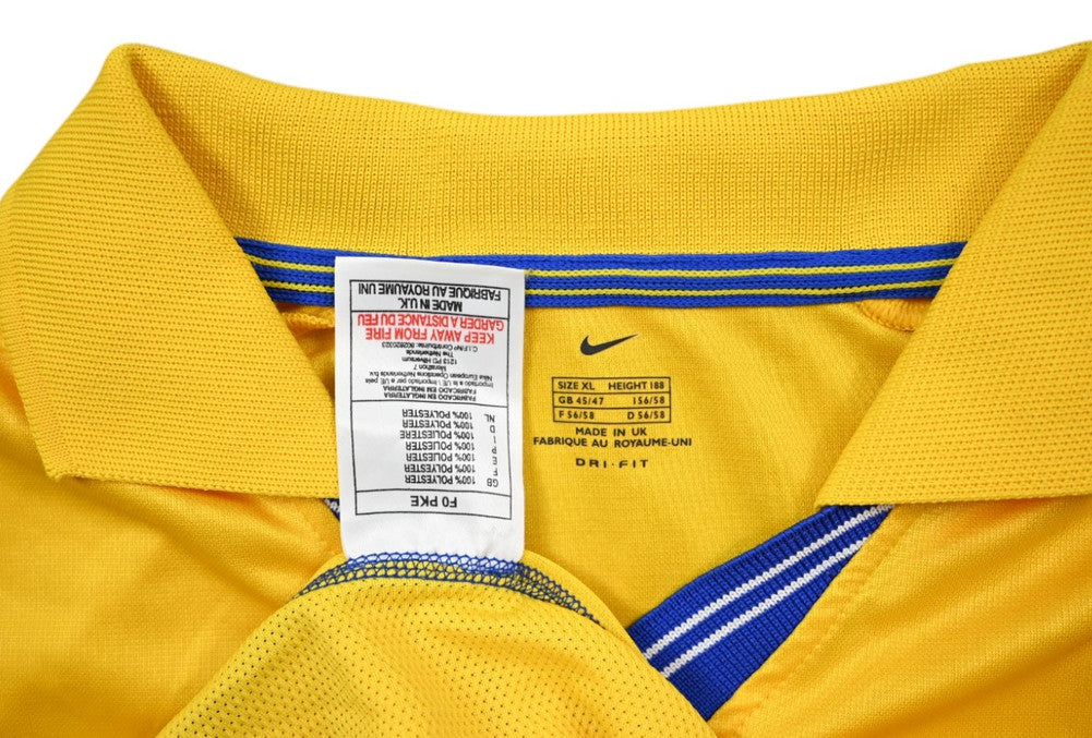 Maillot Leeds United Extérieur Nike 2000-02 Vintage Strongbow