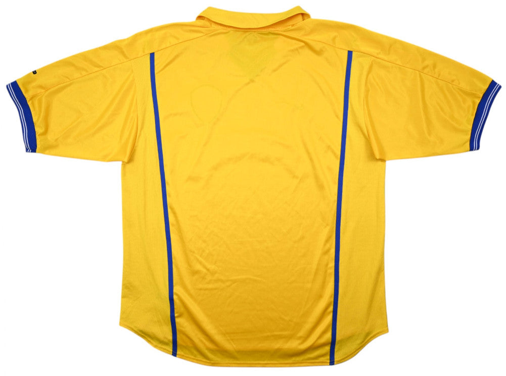 Maillot Leeds United Extérieur Nike 2000-02 Vintage Strongbow