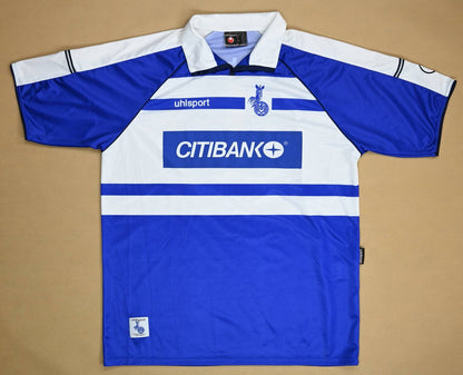 Maillot MSV Duisburg 2000-02 Domicile Uhlsport #45 vintage