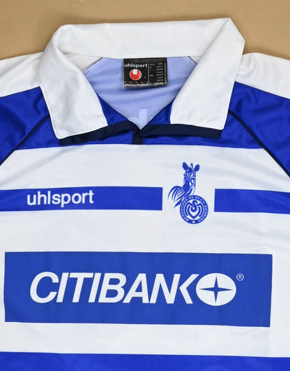 Maillot MSV Duisburg 2000-02 Domicile Uhlsport #45 vintage