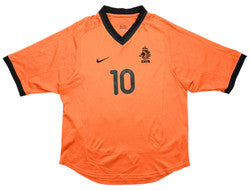 Maillot Gardien Pays-Bas Bergkamp Nike 2000-02 vintage S