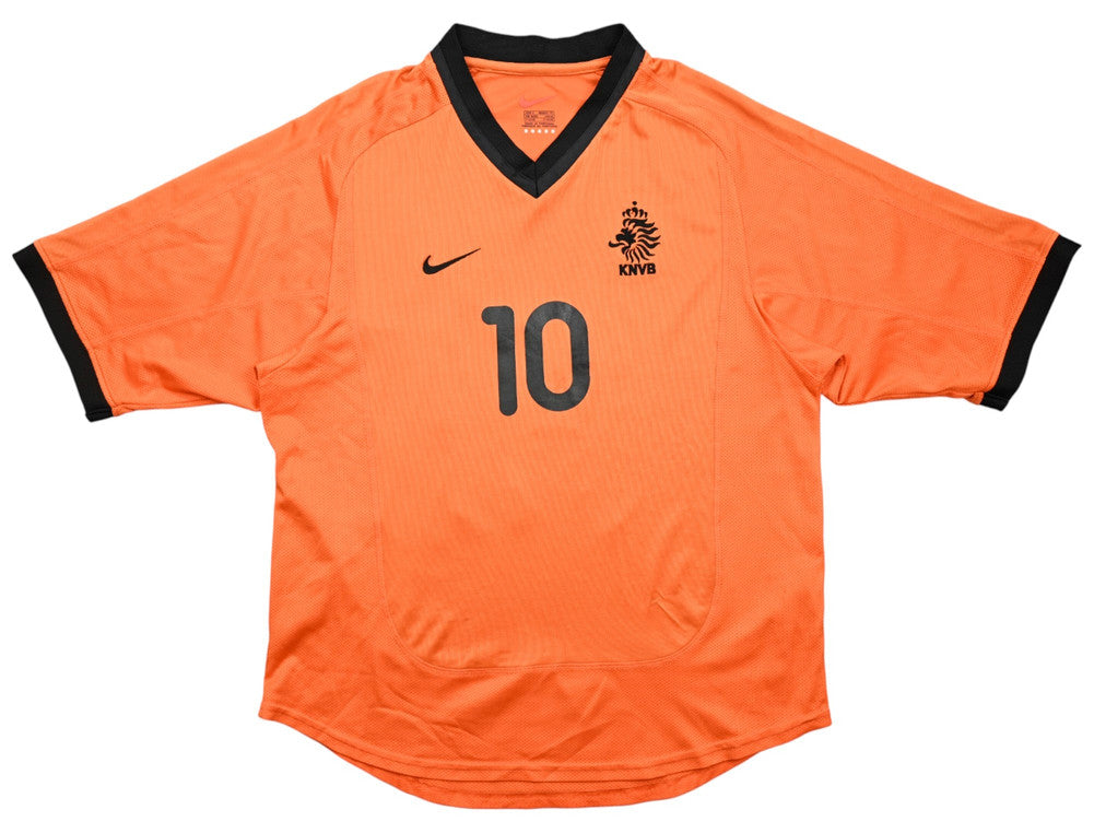 Maillot Gardien Pays-Bas Bergkamp Nike 2000-02 vintage S