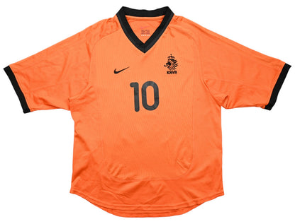 Maillot Gardien Pays-Bas Bergkamp Nike 2000-02 vintage S