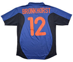 Maillot Pays-Bas Domicile Nike 2000-02 Bronkhorst Vintage