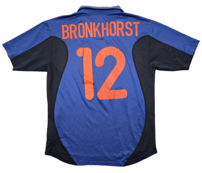 Maillot Pays-Bas Domicile Nike 2000-02 Bronkhorst Vintage