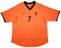 Maillot Pays-Bas Extérieur Nike 2000-2002 Cocu Vintage