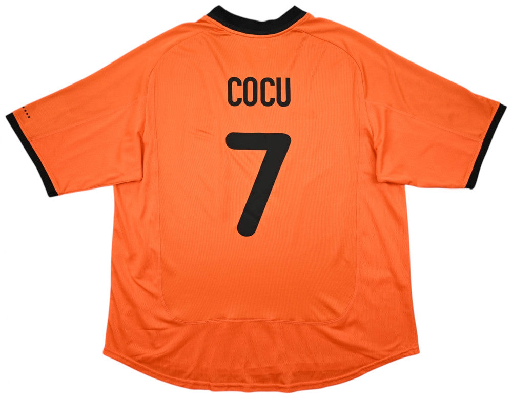 Maillot Pays-Bas Extérieur Nike 2000-2002 Cocu Vintage