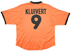 Maillot Pays-Bas Extérieur Nike 2000-2002 Kluivert vintage L