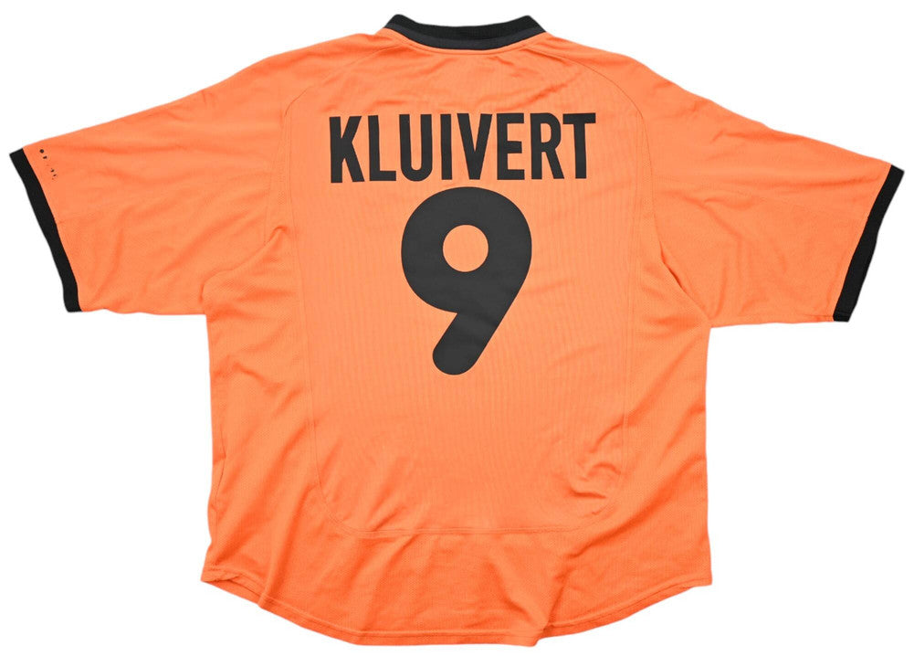 Maillot Pays-Bas Extérieur Nike 2000-2002 Kluivert vintage L