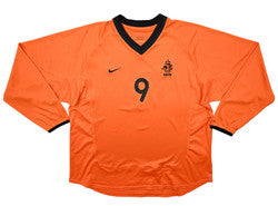 Maillot Pays-Bas Domicile Manches Longues Nike 2000-02 XL Vintage