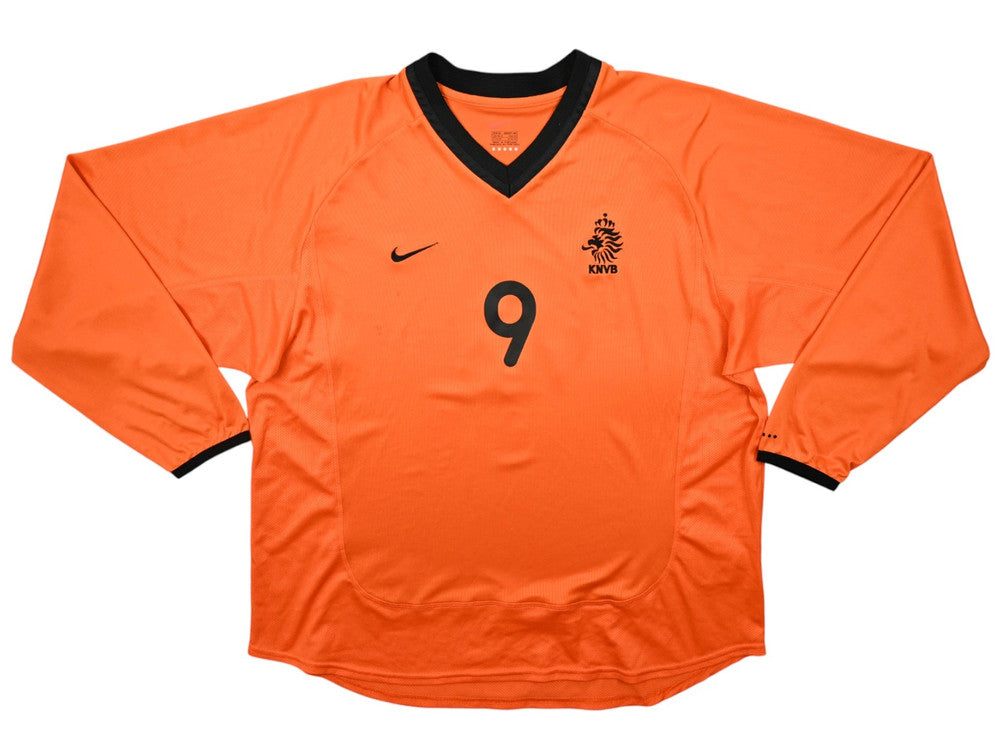 Maillot Pays-Bas Domicile Manches Longues Nike 2000-02 XL Vintage