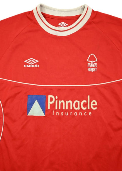 Maillot Nottingham Forest 2000-02 Domicile Umbro Vintage XXL