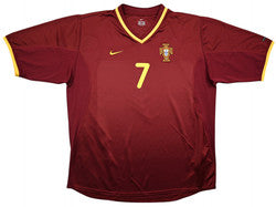 Maillot Portugal Domicile Nike 2000-02 Figo Vintage collector