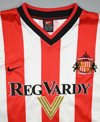 Maillot Sunderland Domicile Nike 2000-02 Vintage Manches Longues