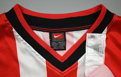 Maillot Sunderland Domicile Nike 2000-02 Vintage Manches Longues