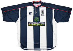 Maillot West Bromwich Albion Domicile Patrick 2000-02 Vintage