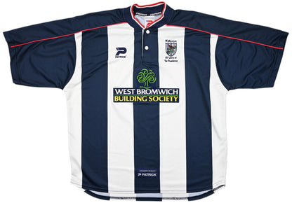 Maillot West Bromwich Albion Domicile Patrick 2000-02 Vintage