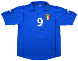Maillot Italie Kappa 2000 Inzaghi vintage collector 9/10