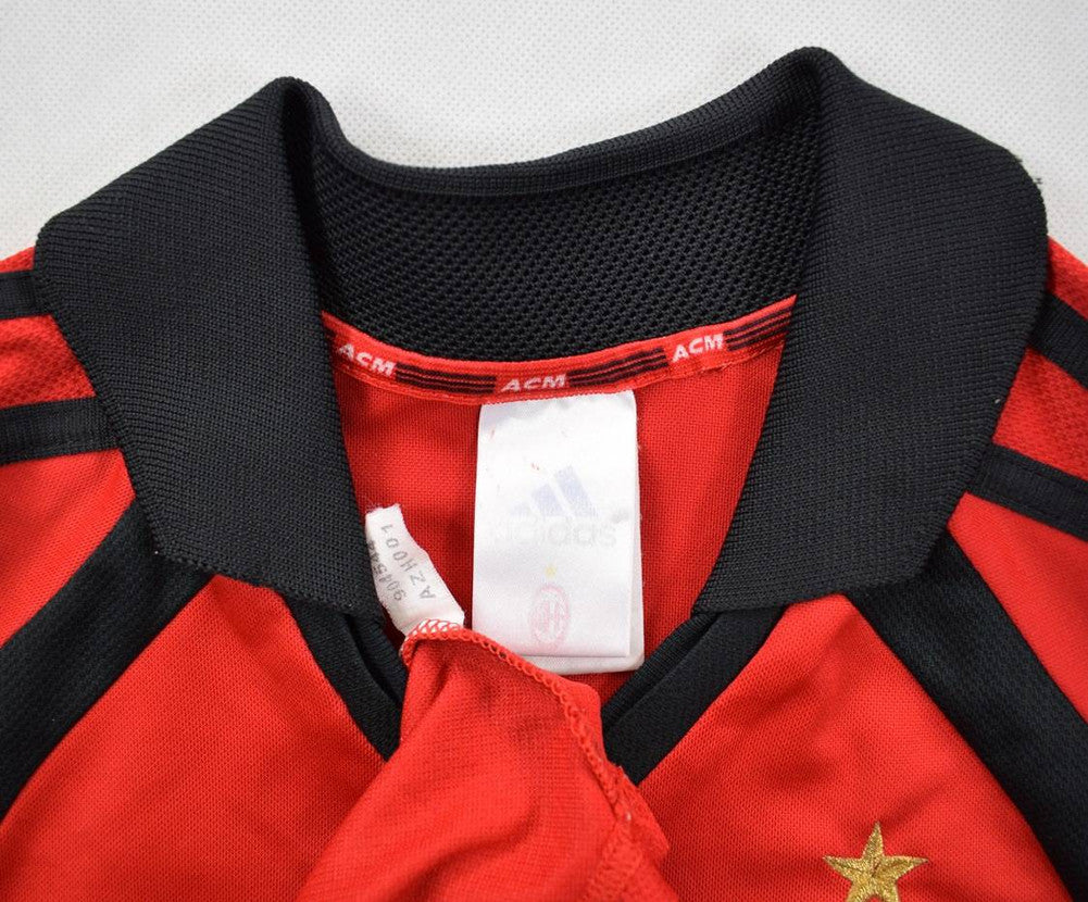 Maillot AC Milan 2001-02 Adidas Domicile Inzaghi vintage